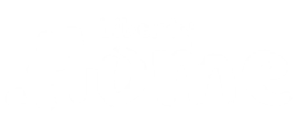 LibertydotHome Logo weiß auf transparenten Hintergrund