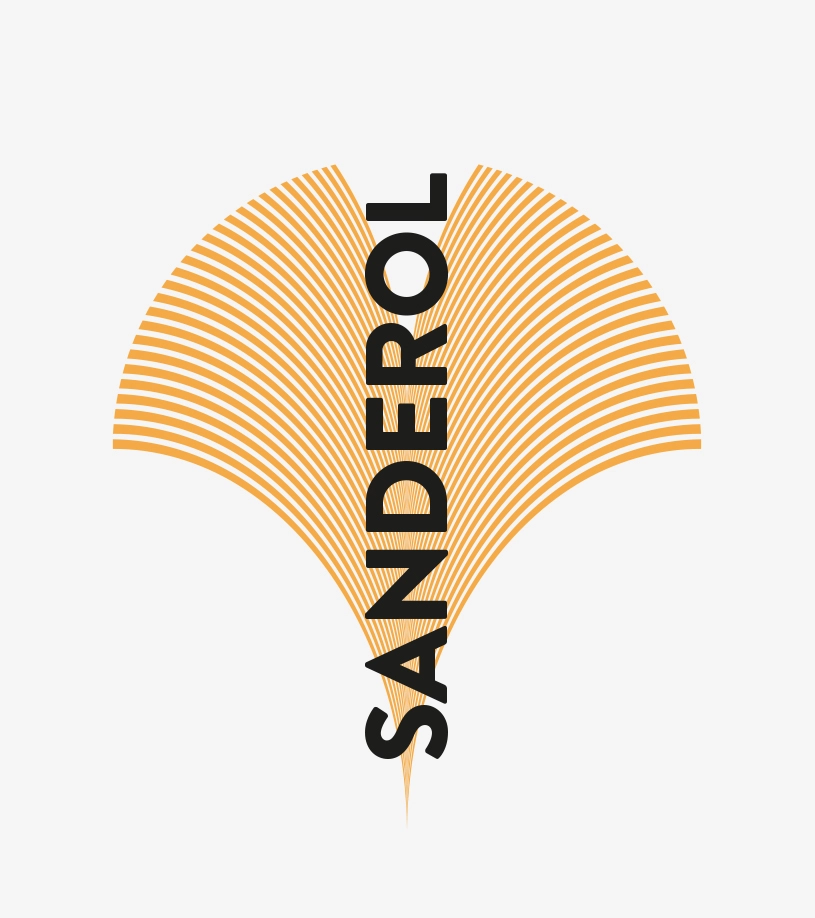 Sanderol Logo auf weißem Hintergrund