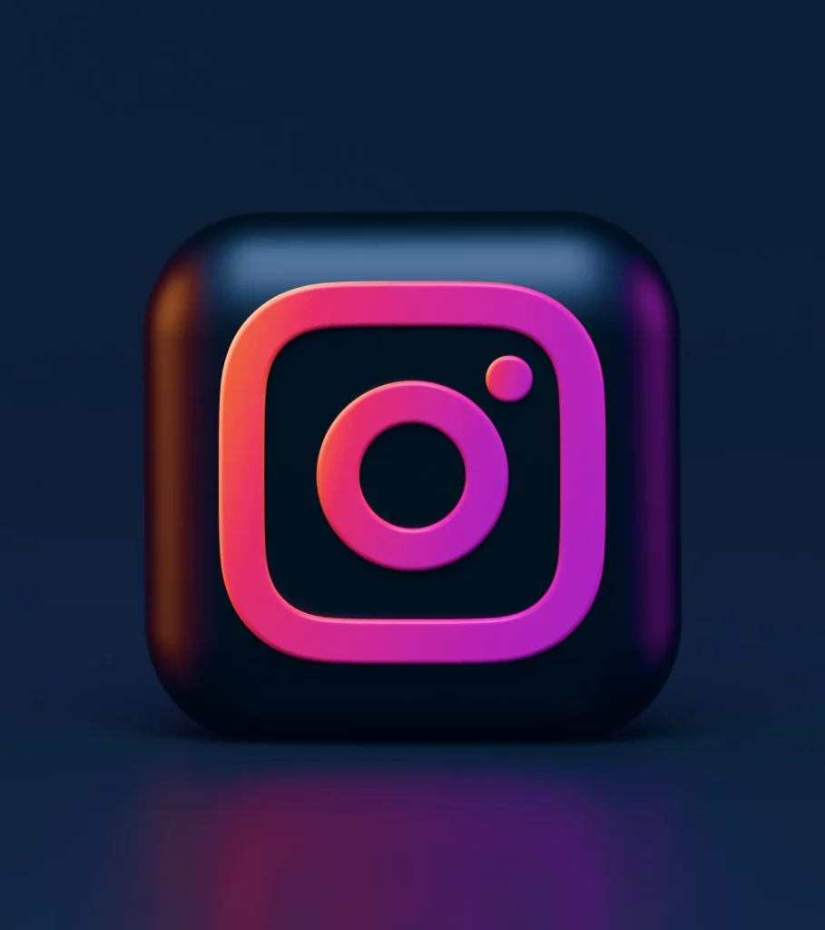Visualisierung des Instagram Icons