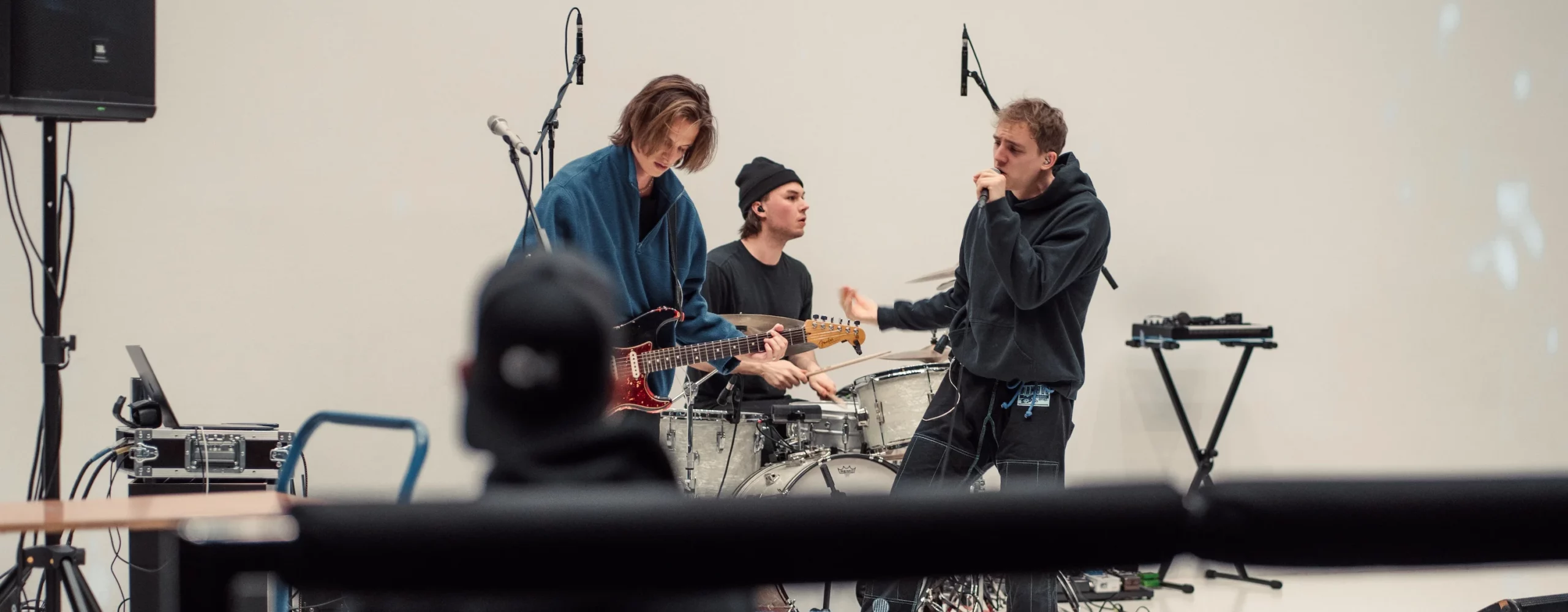 Sofar Sounds Linz im Deepspace 8k des Ars Electronica Linz.