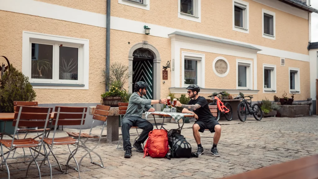 Zwischenstopp in der ältesten Brauerei Österreichs Hofstettner